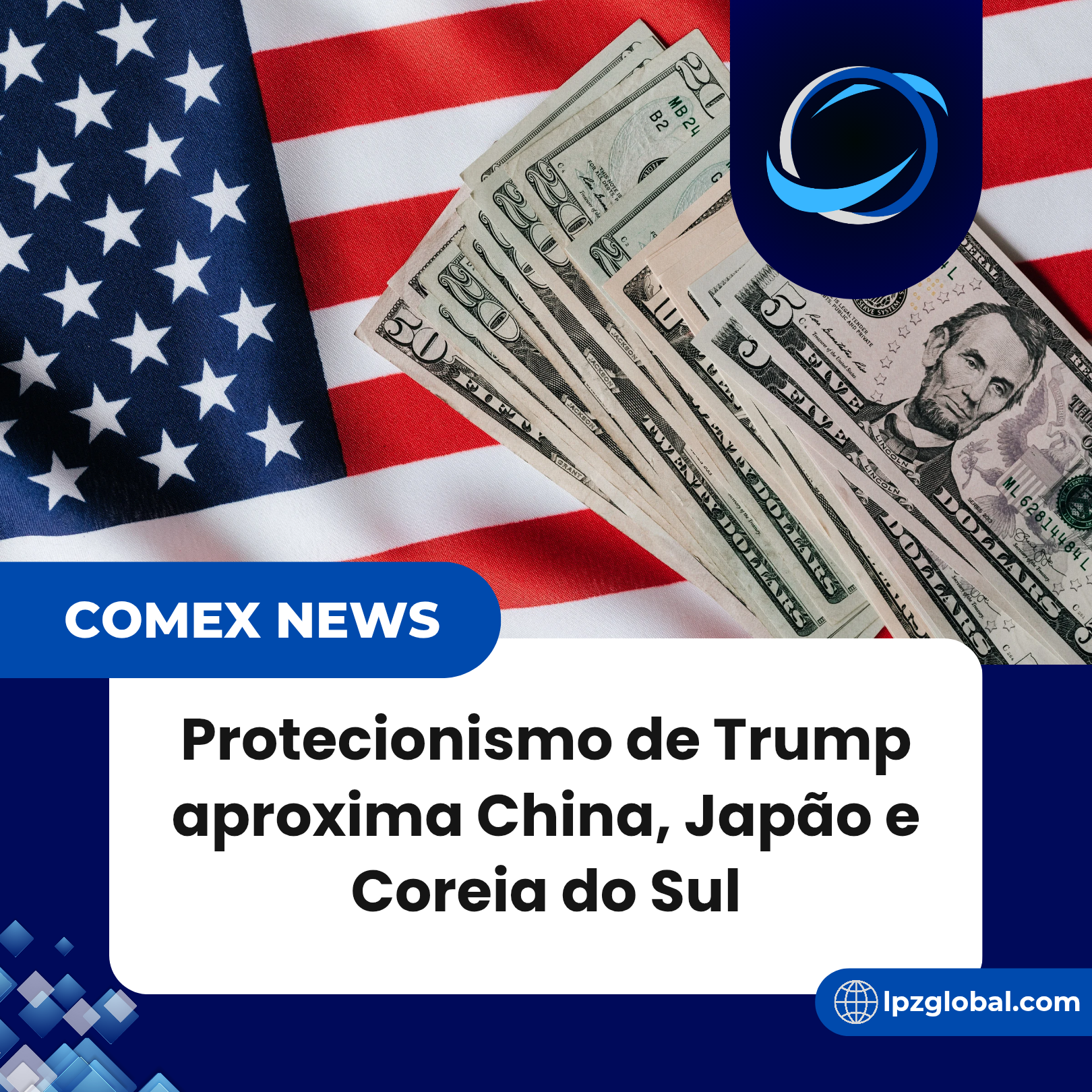 Protecionismo de Trump aproxima China, Japão e Coreia do Sul
